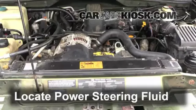 1998 Land Rover Discovery LSE 4.0L V8 Power Steering Fluid Add Fluid